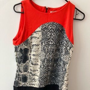 Mango dress | snake print